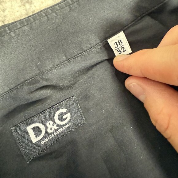 Dolce & Gabbana Black Button Up Shirt - Picture 3 of 6